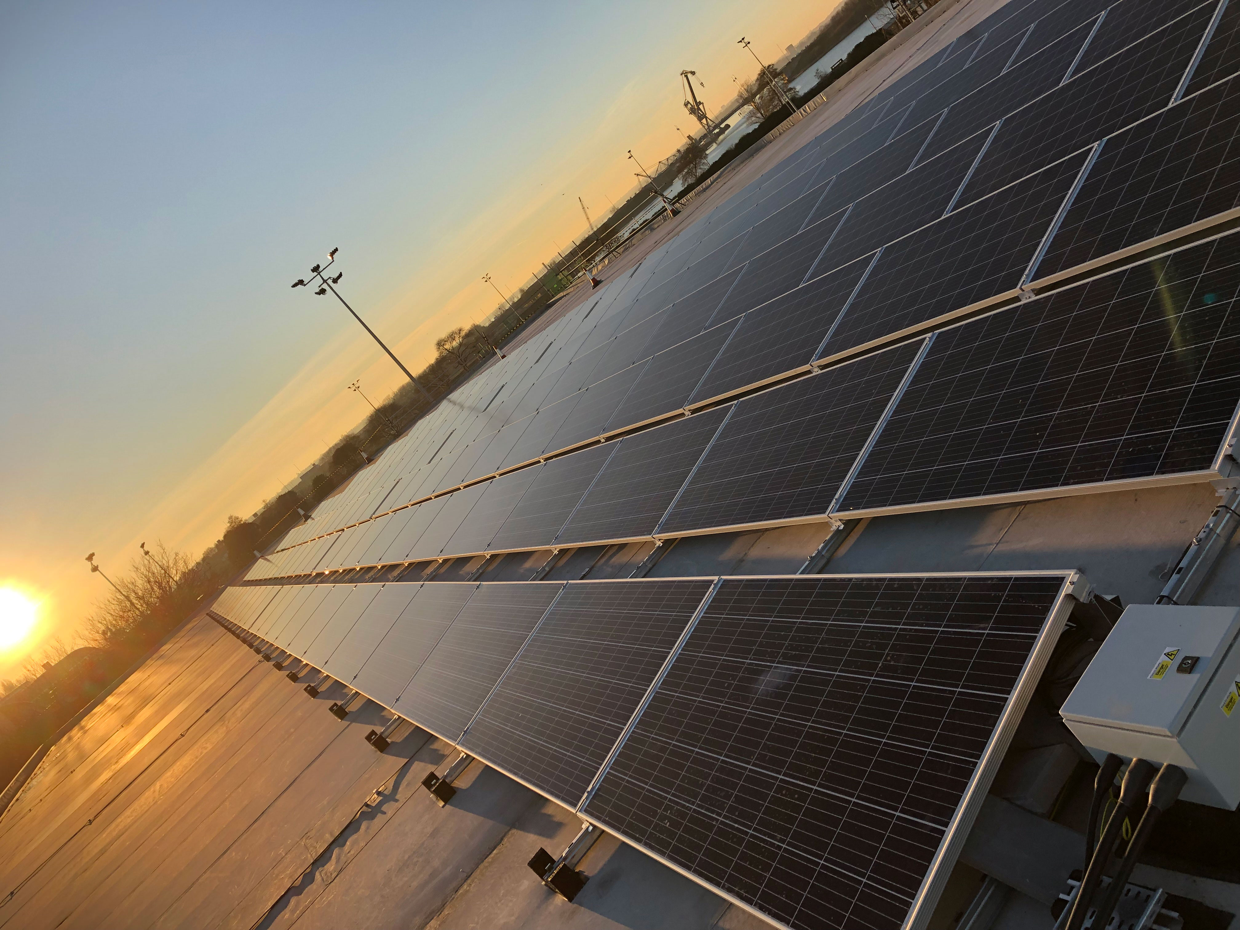 City’s solar installation lights up Gymnastics Centre BH Live